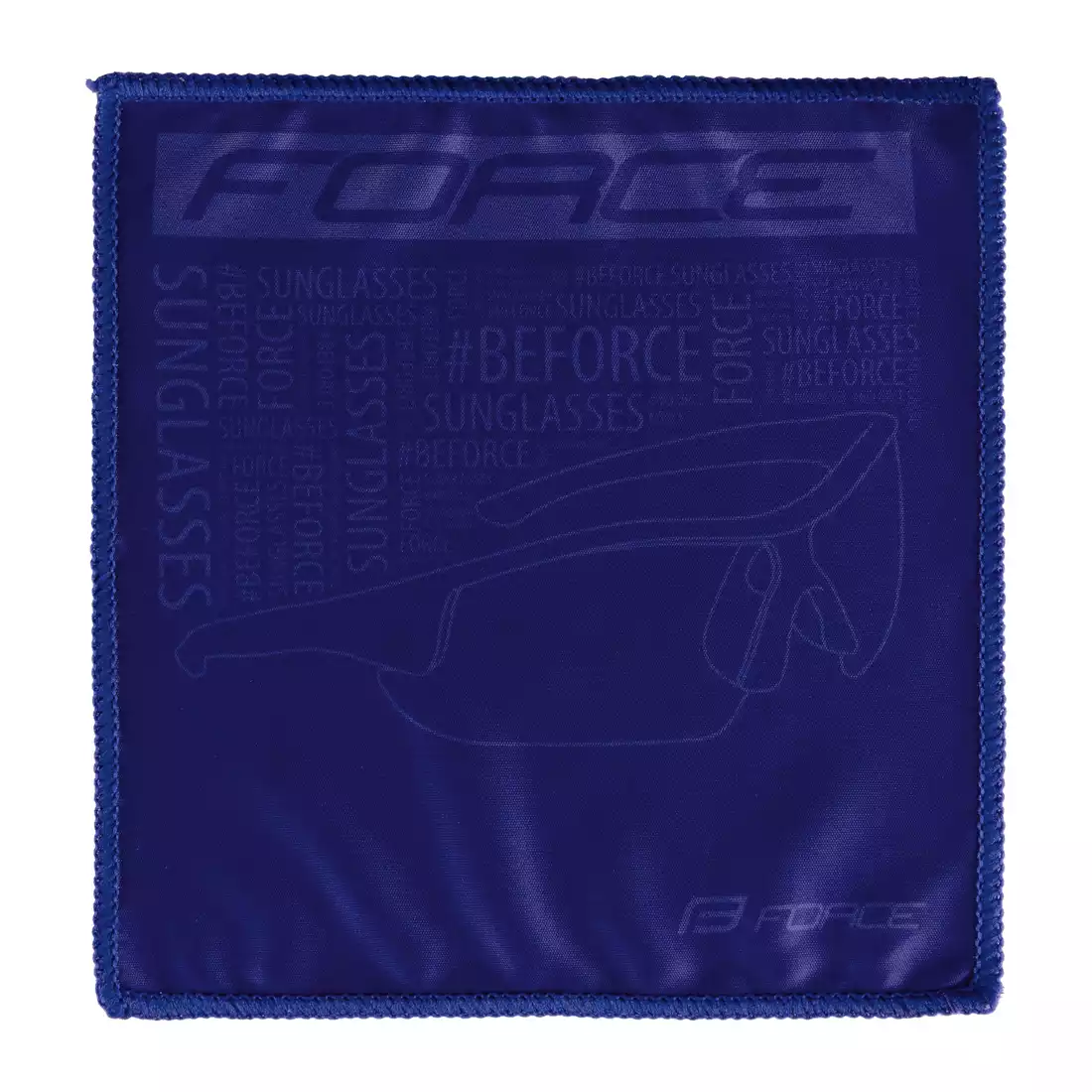 FORCE Glasses cleaning cloth, blue