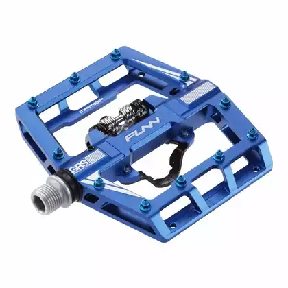 FUNN MAMBA two-sided pedals SPD blue