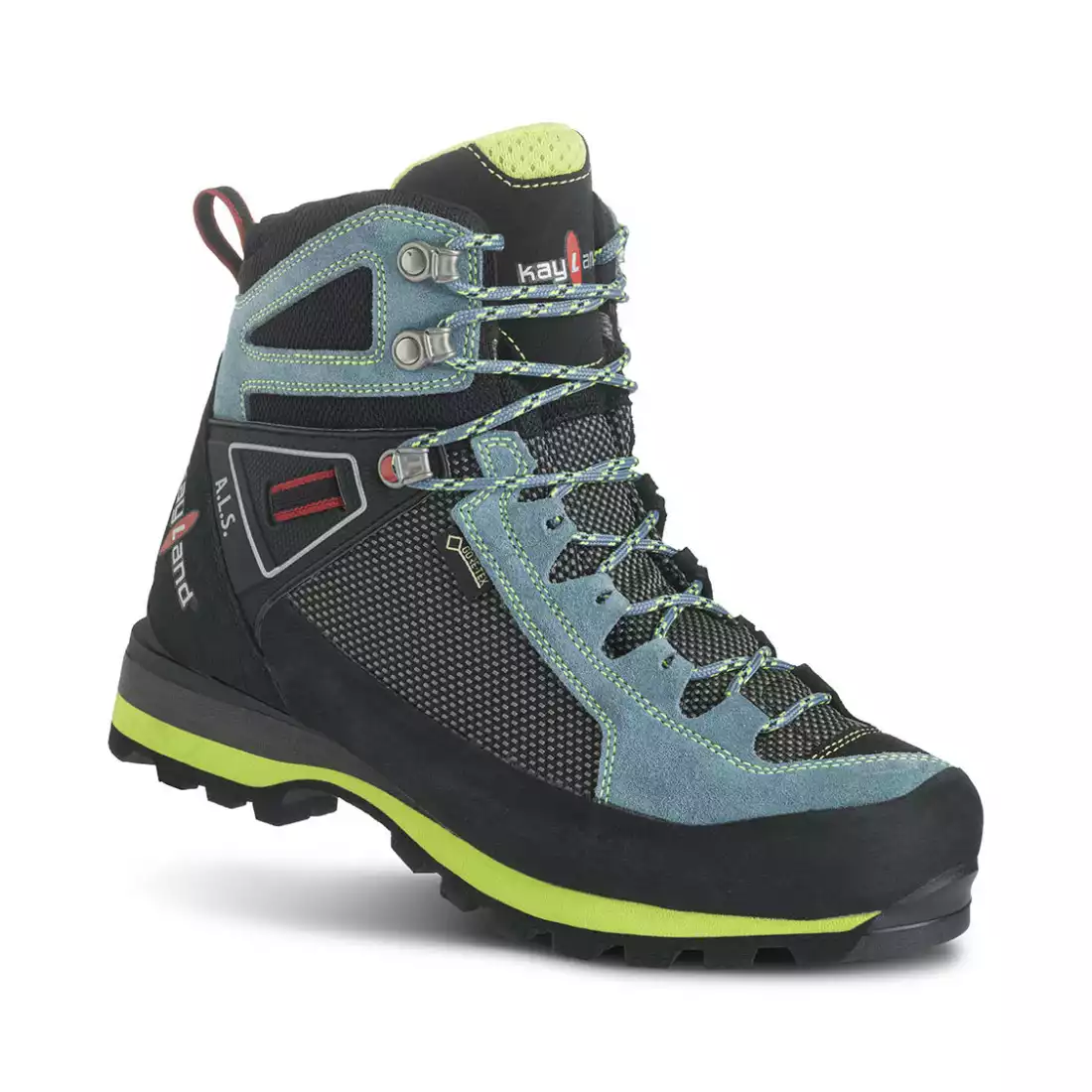 KAYLAND CROSS MOUNTAIN WS GTX Women's trekking shoes, GORE-TEX, VIBRAM, black and blue