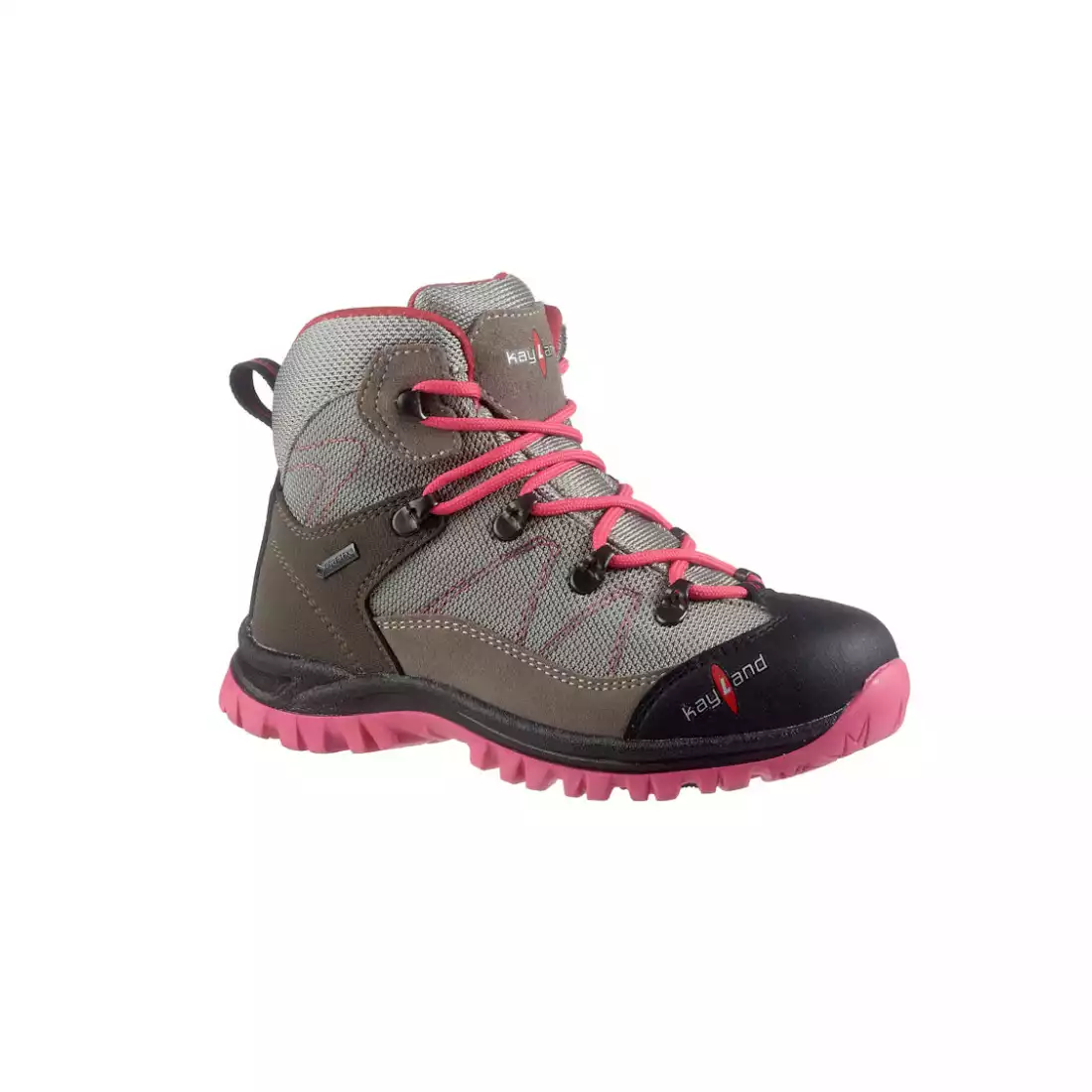 KAYLAND JUNIOR COBRA K KID GTX Children's trekking shoes, GORE-TEX, gray-pink