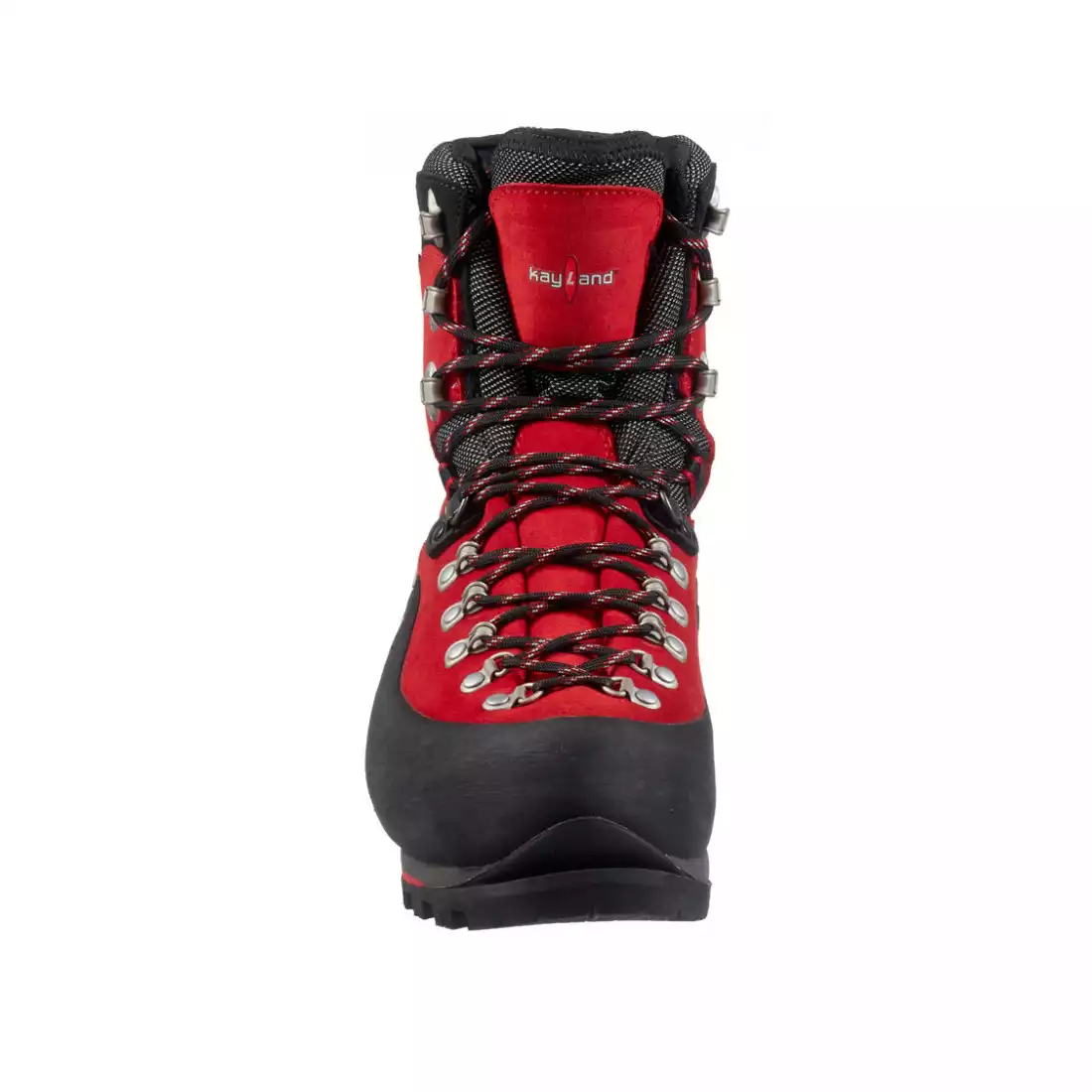 KAYLAND SUPER ICE EVO GTX Men's hiking shoes in high mountains, GORE-TEX, VIBRAM, red-black