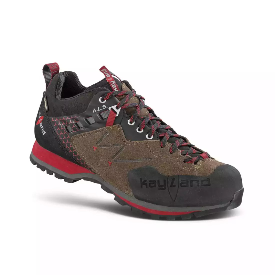 KAYLAND VITRIK GTX Men's approach hiking boots, GORE-TEX, VIBRAM, Brown
