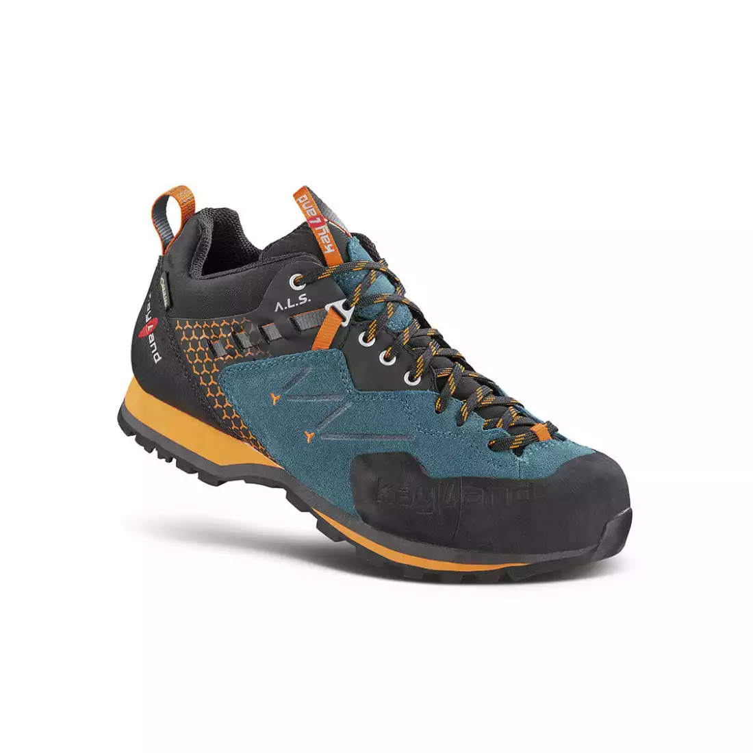 KAYLAND VITRIK GTX Men's approach hiking boots, GORE-TEX, VIBRAM, blue-orange
