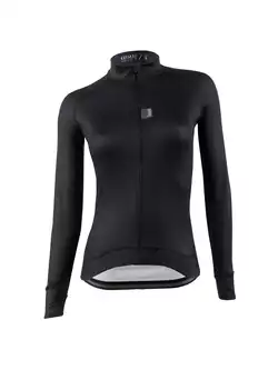 KAYMAQ DESIGN KYQ-LSW-2001-3 women's cycling jersey, black