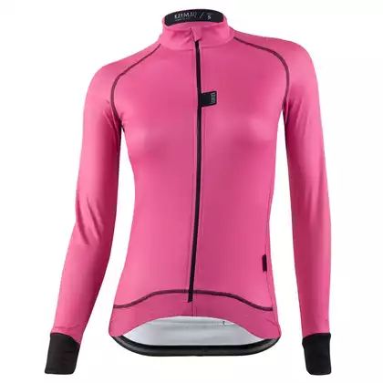 KAYMAQ DESIGN KYQ-LSW-2001-3 women's cycling jersey, pink