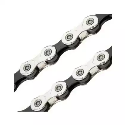 KMC X10 Bicycle chain 10-speed, 116 links, silver / black