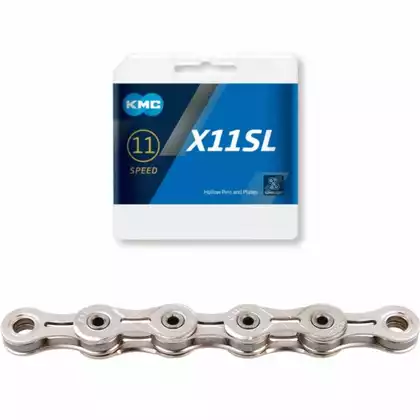 KMC X11 SL Bicycle chain 11-speed, 118 links, silver