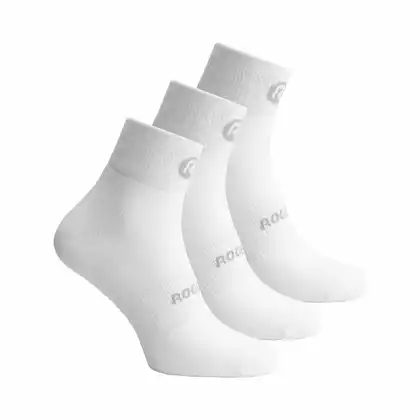 ROGELLI CORE cycling socks 3-pack White