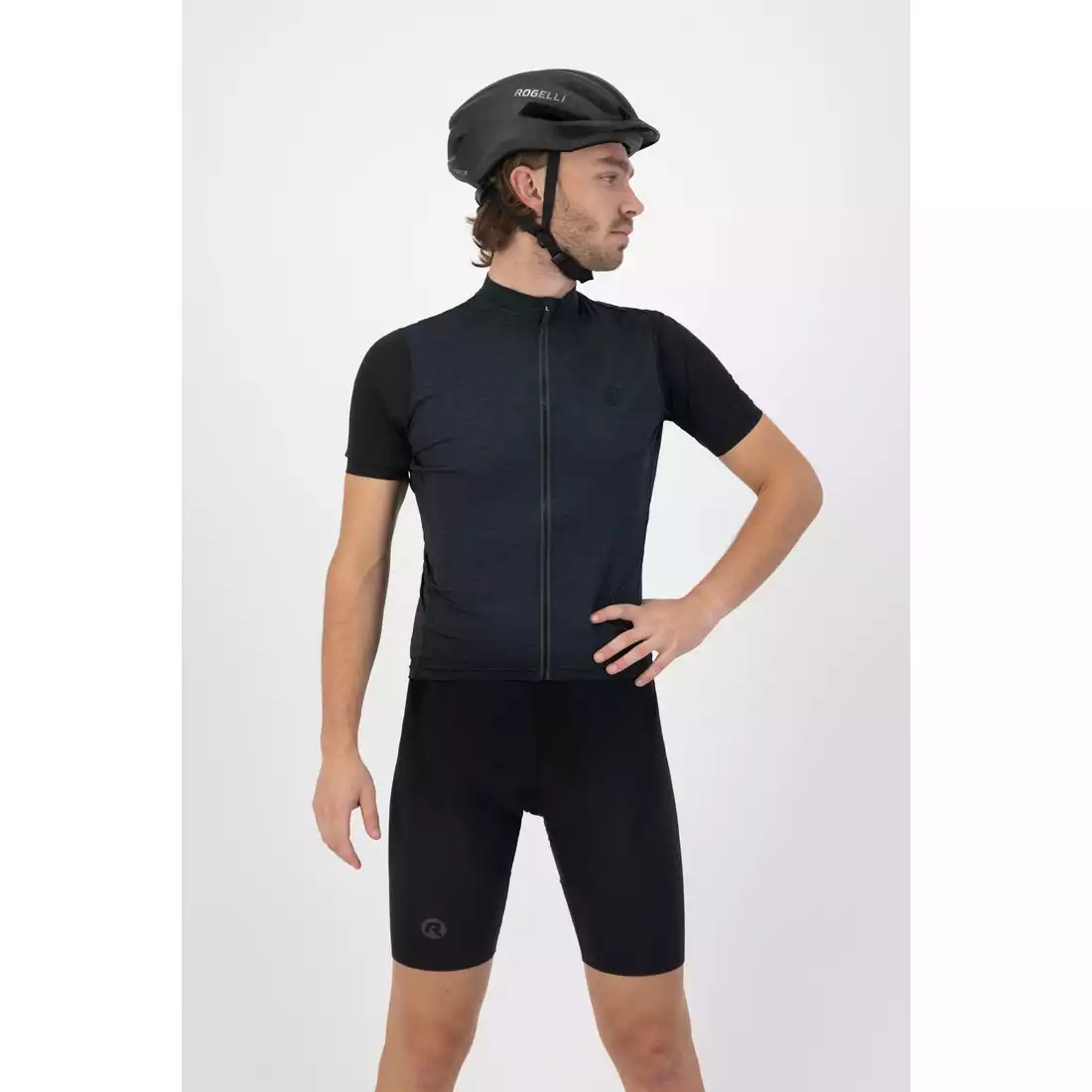 Rogelli FEROX 2 MTB bicycle helmet, dark gray
