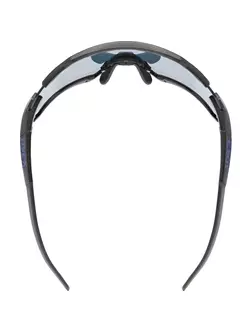 UVEX Sports glasses Sportstyle 228 mirror blue (S2), black