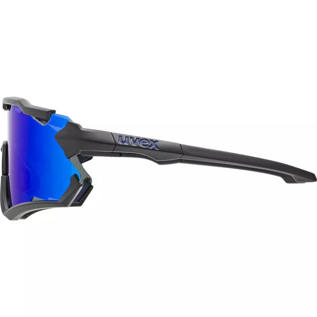 UVEX Sports glasses Sportstyle 228 mirror blue (S2), black