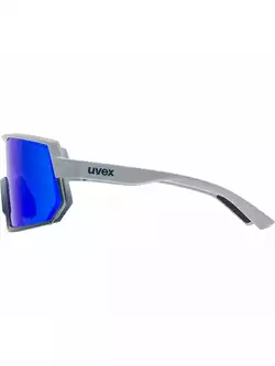 UVEX sports glasses Sportstyle 235 mirror blue (S2), gray