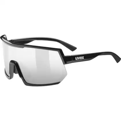 UVEX Sports glasses  Sportstyle 235 mirror silver (S3), black