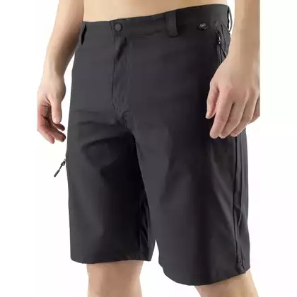VIKING Men's sports and trekking shorts, Sumatra 800/24/2630/0900 Black