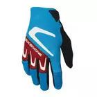 661 RAGE men's cycling gloves, blue