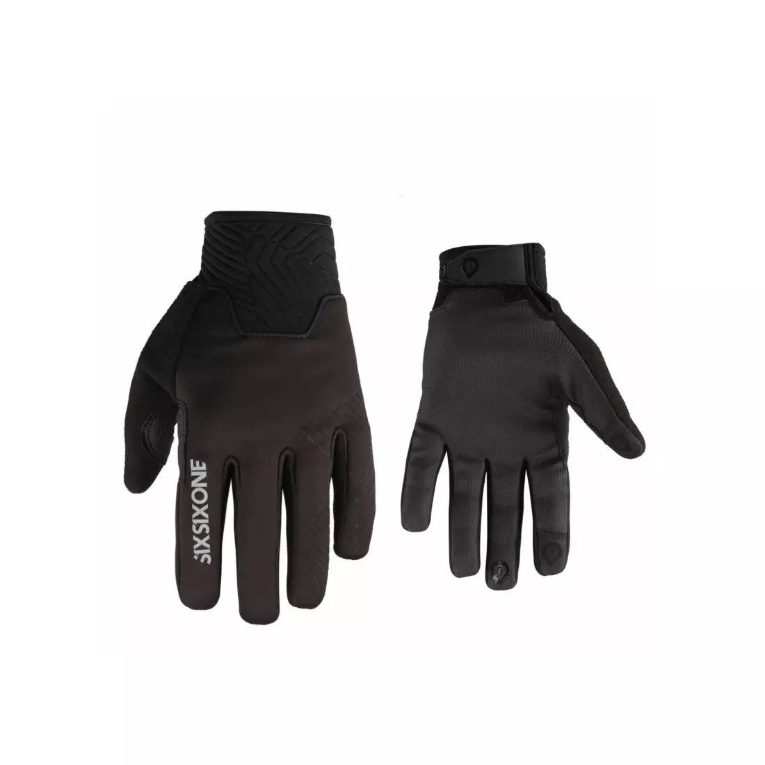 661 RAIJIN men's cycling gloves, black