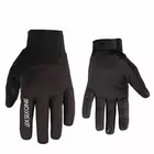 661 RAIJIN men's cycling gloves, black