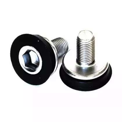 CLARK'S Allen screws for a bicycle crank, 2 pcs. Silver