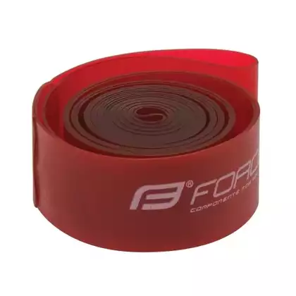 FORCE Bicycle rim band, 26“ (559 - 22) Red