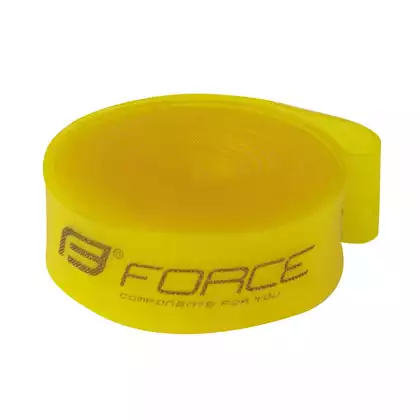 FORCE Bicycle rim band, 27“-29“ (622 - 15), yellow