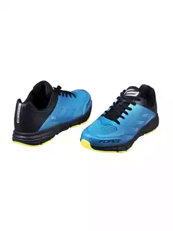 FORCE GO Cycling shoes, blue-black