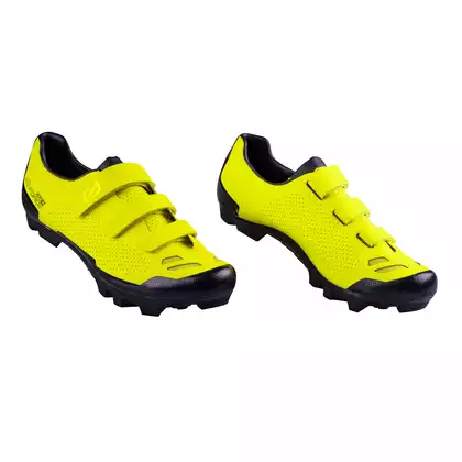 FORCE MTB HERO 2 Cycling shoes, black-fluo