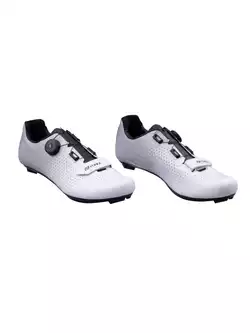 FORCE ROAD VICTORY Road bike shoes, white and gray
