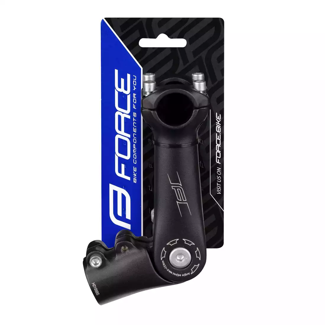 FORCE S6.3 Bike stems 25,4 / 110mm adjustable, black