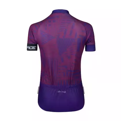 FORCE SHARD LADY Women's cycling jersey, purple