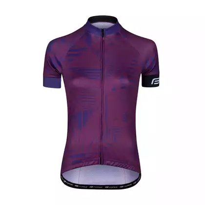 FORCE SHARD LADY Women's cycling jersey, purple