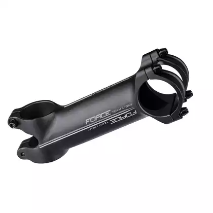 FORCE TEAM Bike stems 31,8 / 110mm, 17 °, black mat 