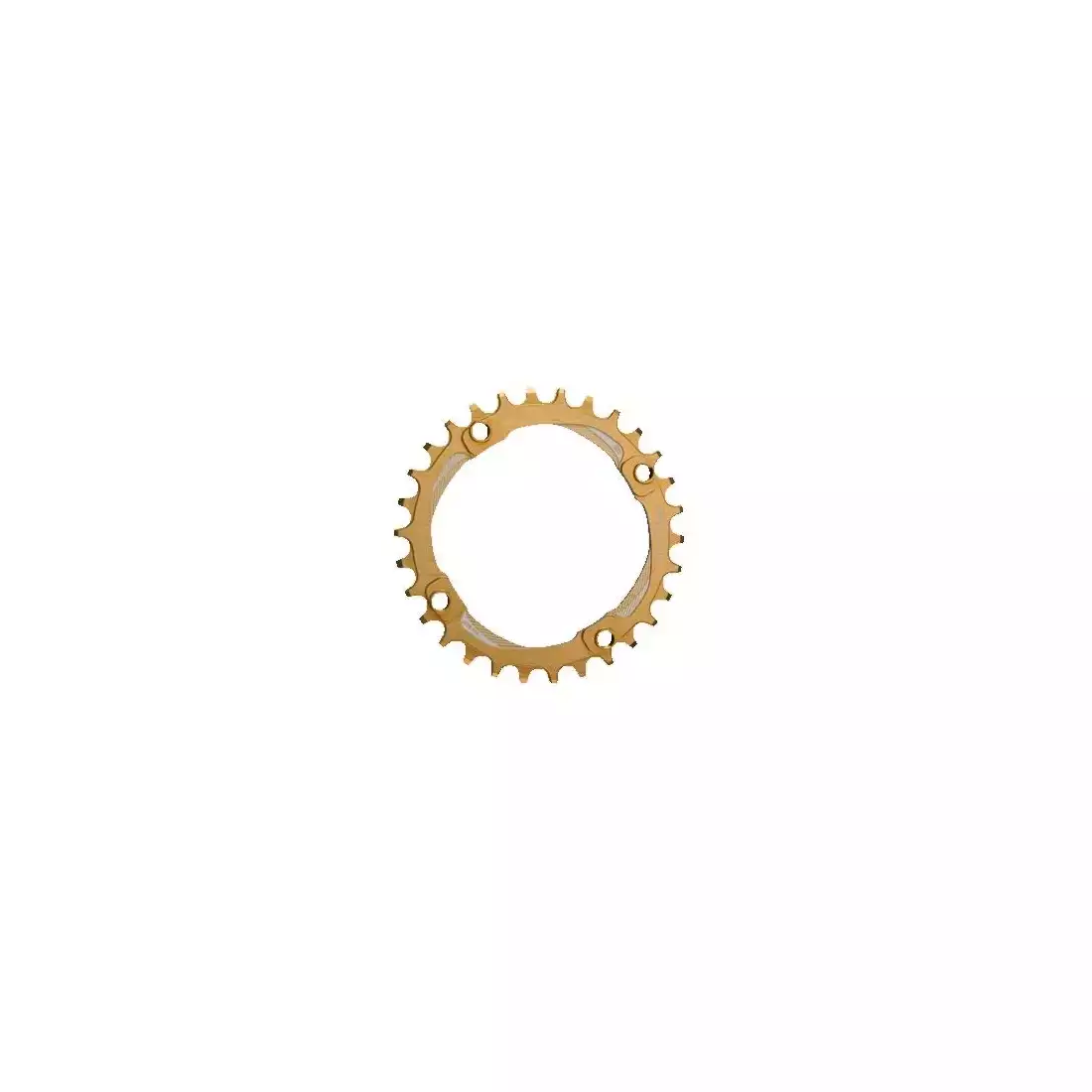 FUNN SOLO BCD NARROW WIDE bicycle sprocket for cranks 32T Brown