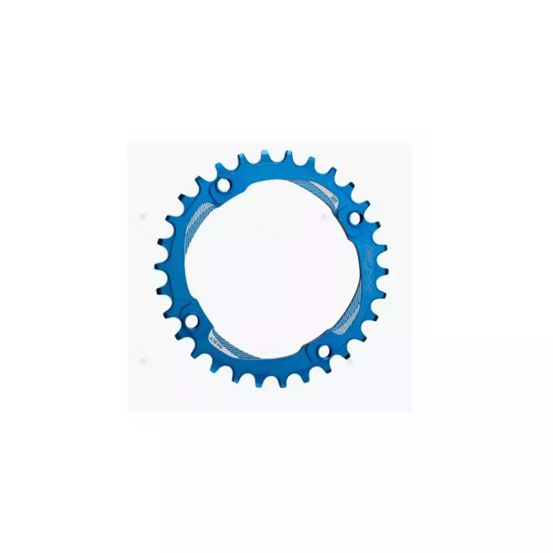 FUNN SOLO BCD NARROW WIDE sprocket for cranks 32T blue