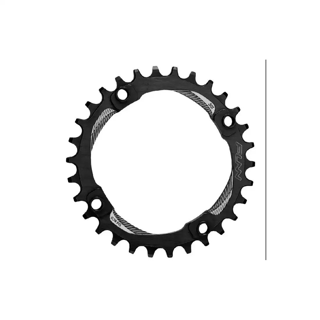 FUNN SOLO BCD bicycle sprocket for cranks 34T black