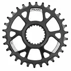 FUNN SOLO DS NARROW-WIDE 30T sprocket for bicycle crank czarna