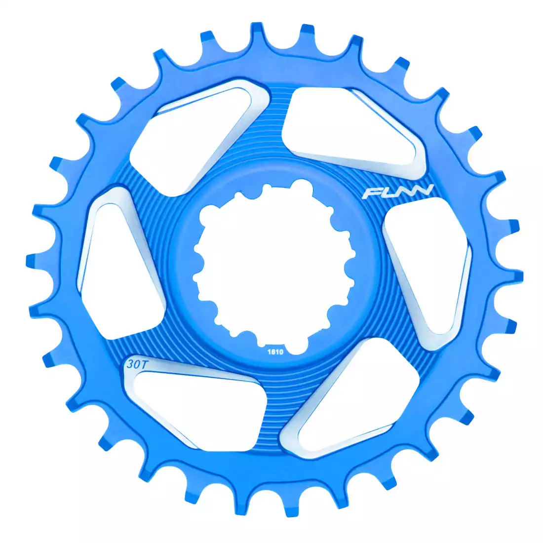 FUNN SOLO DX 28T NARROW- WIDE bicycle sprocket to crank blue