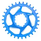 FUNN SOLO DX 28T NARROW- WIDE bicycle sprocket to crank blue