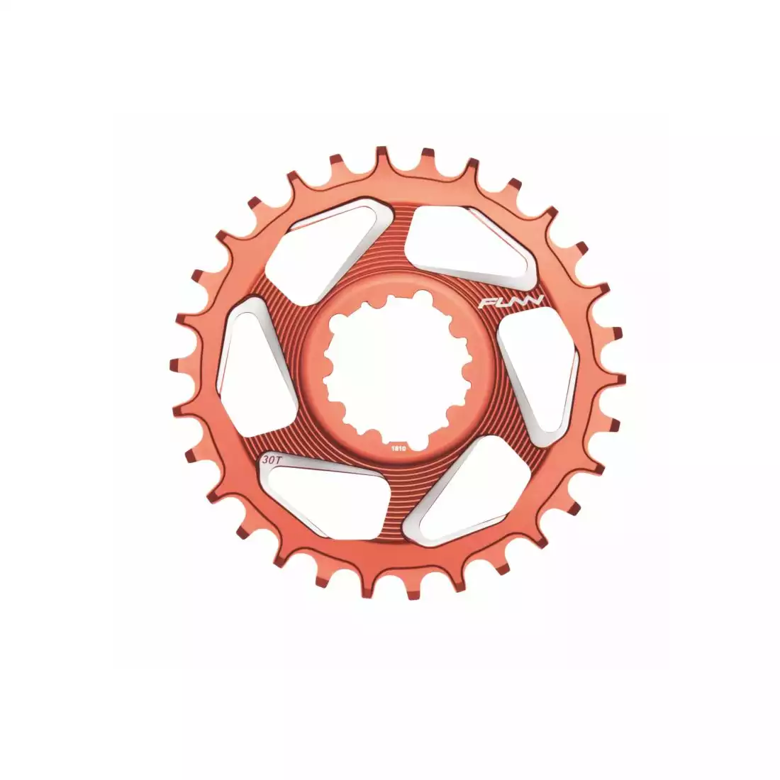 FUNN SOLO DX 30T NARROW- WIDE bicycle sprocket to crank red