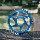 FUNN SOLO DX NARROW-WIDE BOOST 28T blue sprocket for bicycle crank