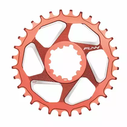 FUNN SOLO DX NARROW-WIDE BOOST 32T red sprocket for bicycle crank
