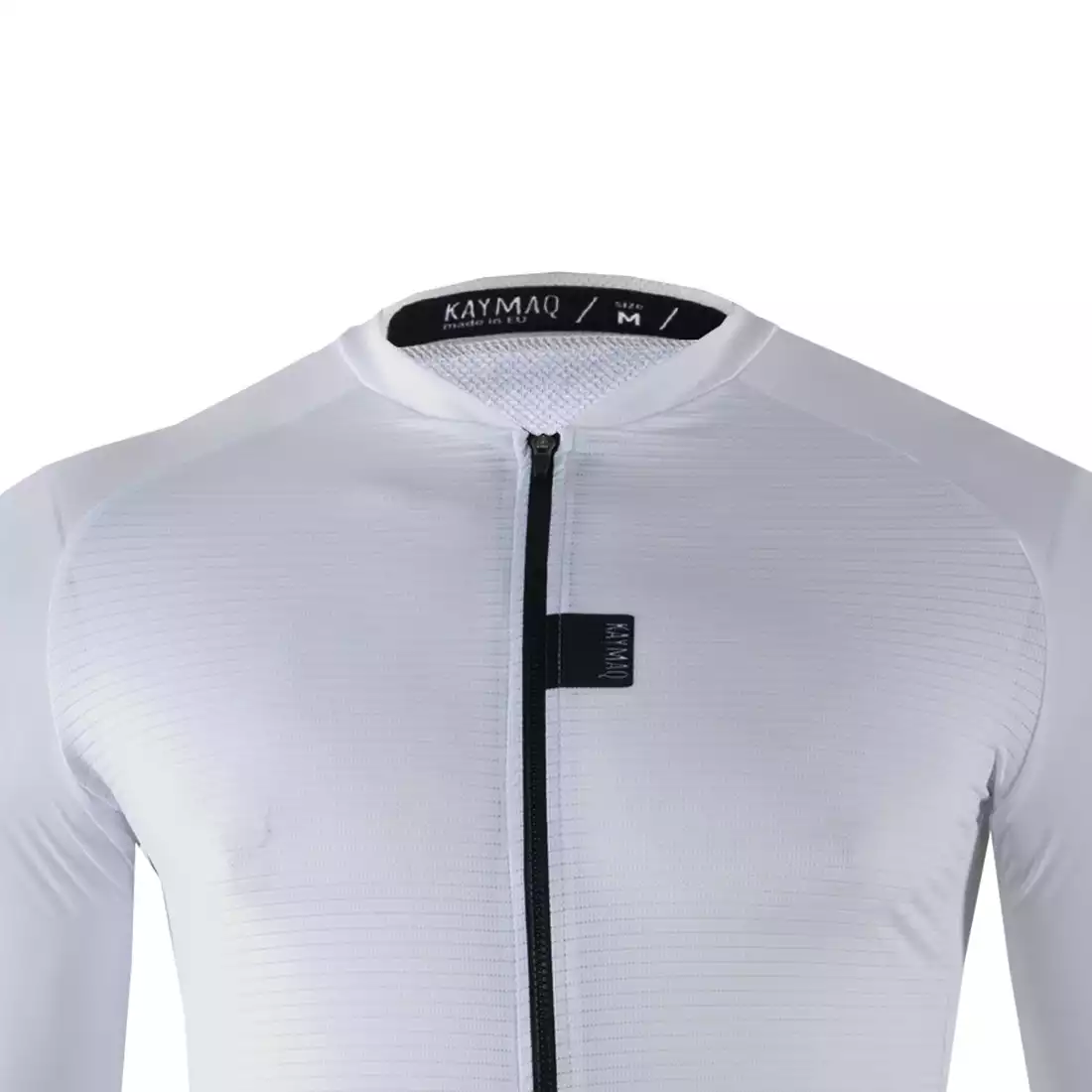 KAYMAQ DESIGN KYQ-SS-1001-2 men's cycling short sleeve jersey White