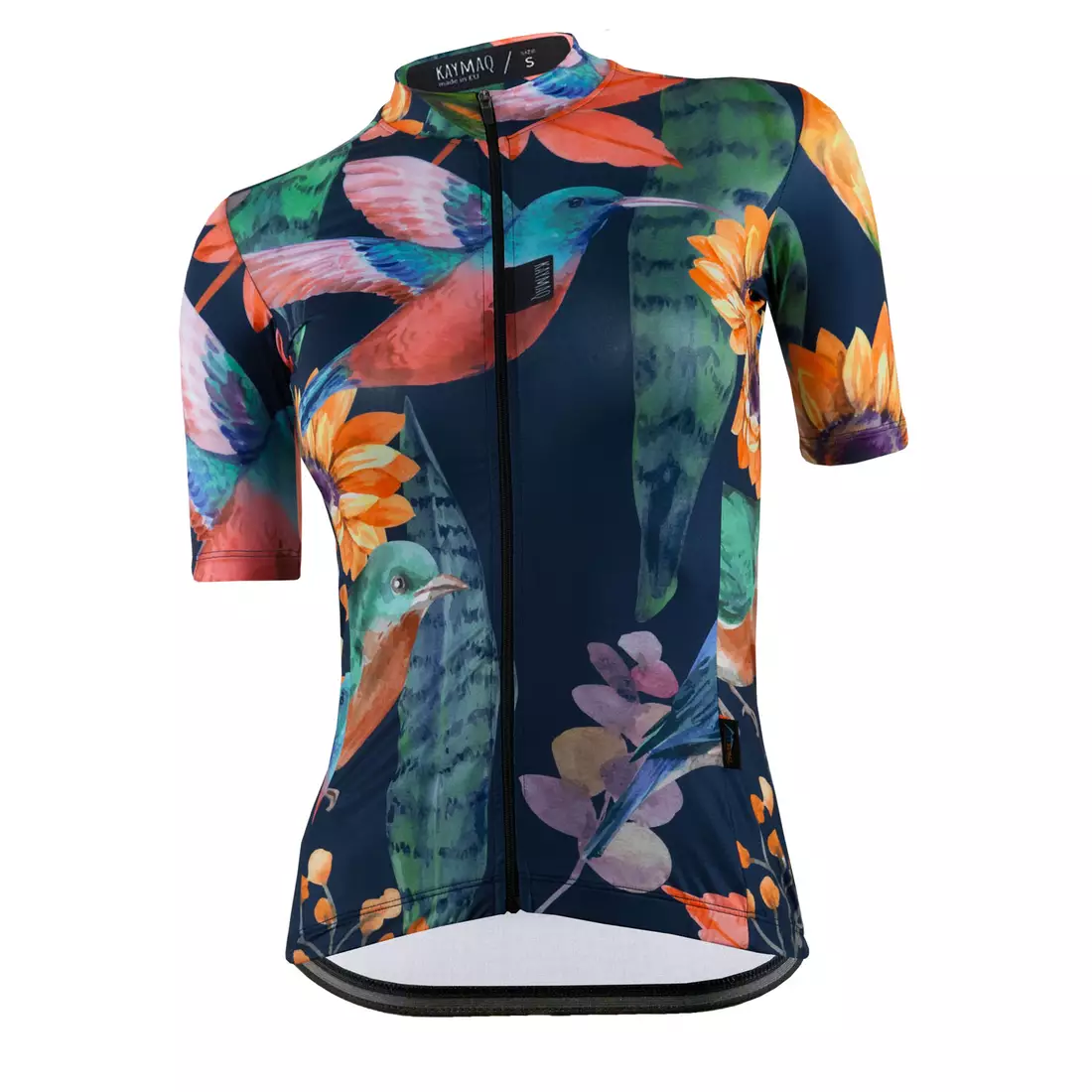 KAYMAQ DESIGN W1-W13 women's cycling short sleeve jersey