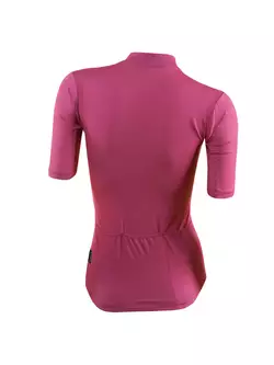 KAYMAQ women's Short Sleeve Cycling Jersey Pink KYQ-SS-2001-2