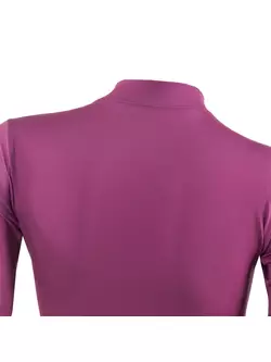 KAYMAQ women's Short Sleeve Cycling Jersey Purple KYQ-SS-2001-5