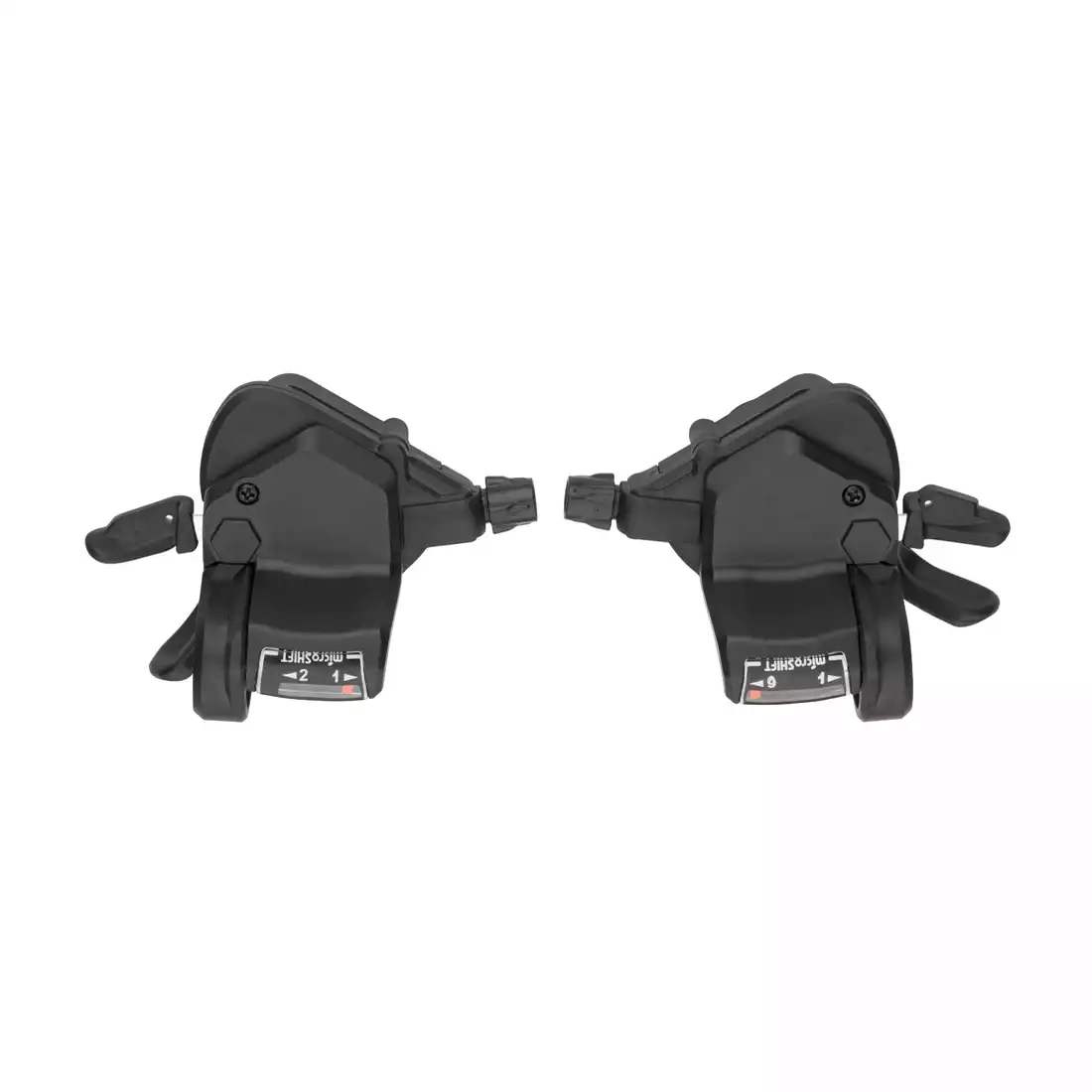MICROSHIFT Bicycle shifters 9-speed (2x9), pair, black