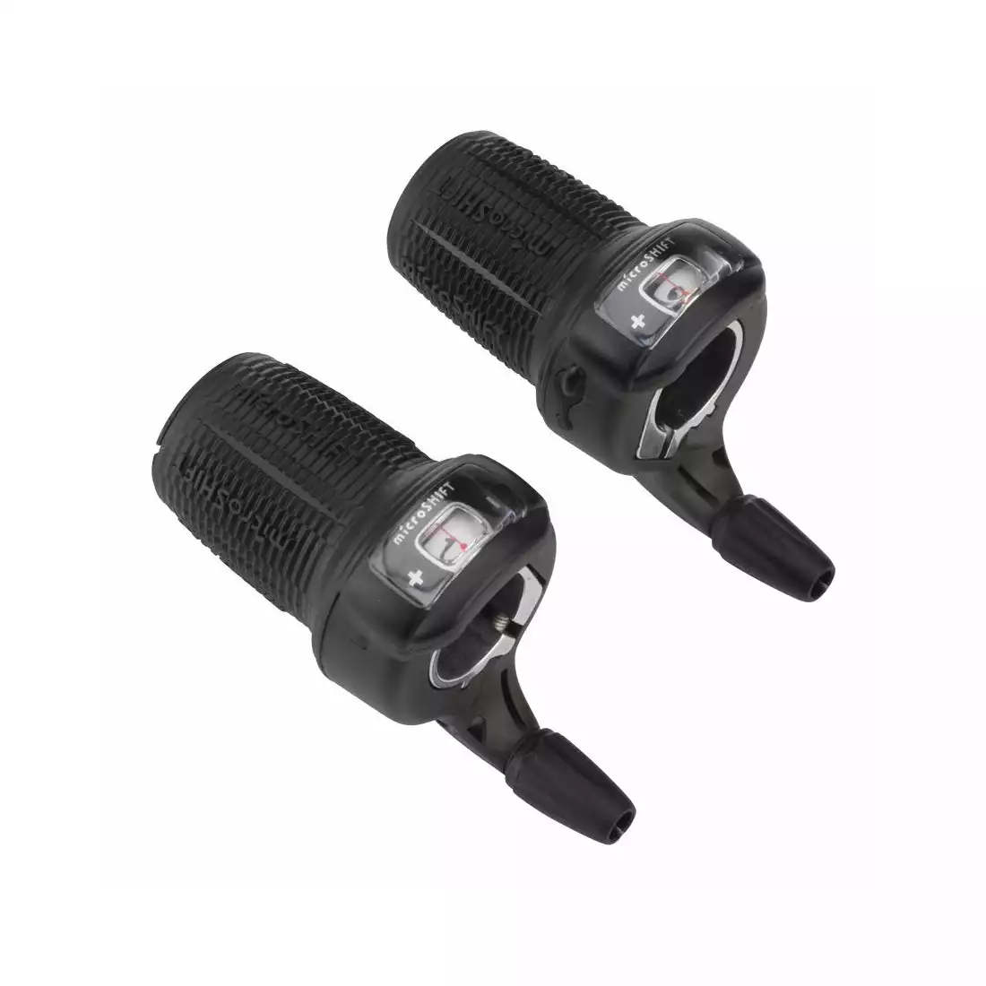 MICROSHIFT Bicycle shifters, 9-speed (3x9), pair, black