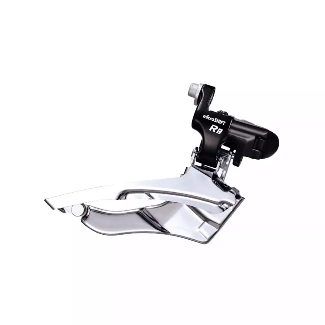 MICROSHIFT R8 8-speed front bicycle derailleur (3x8), silver