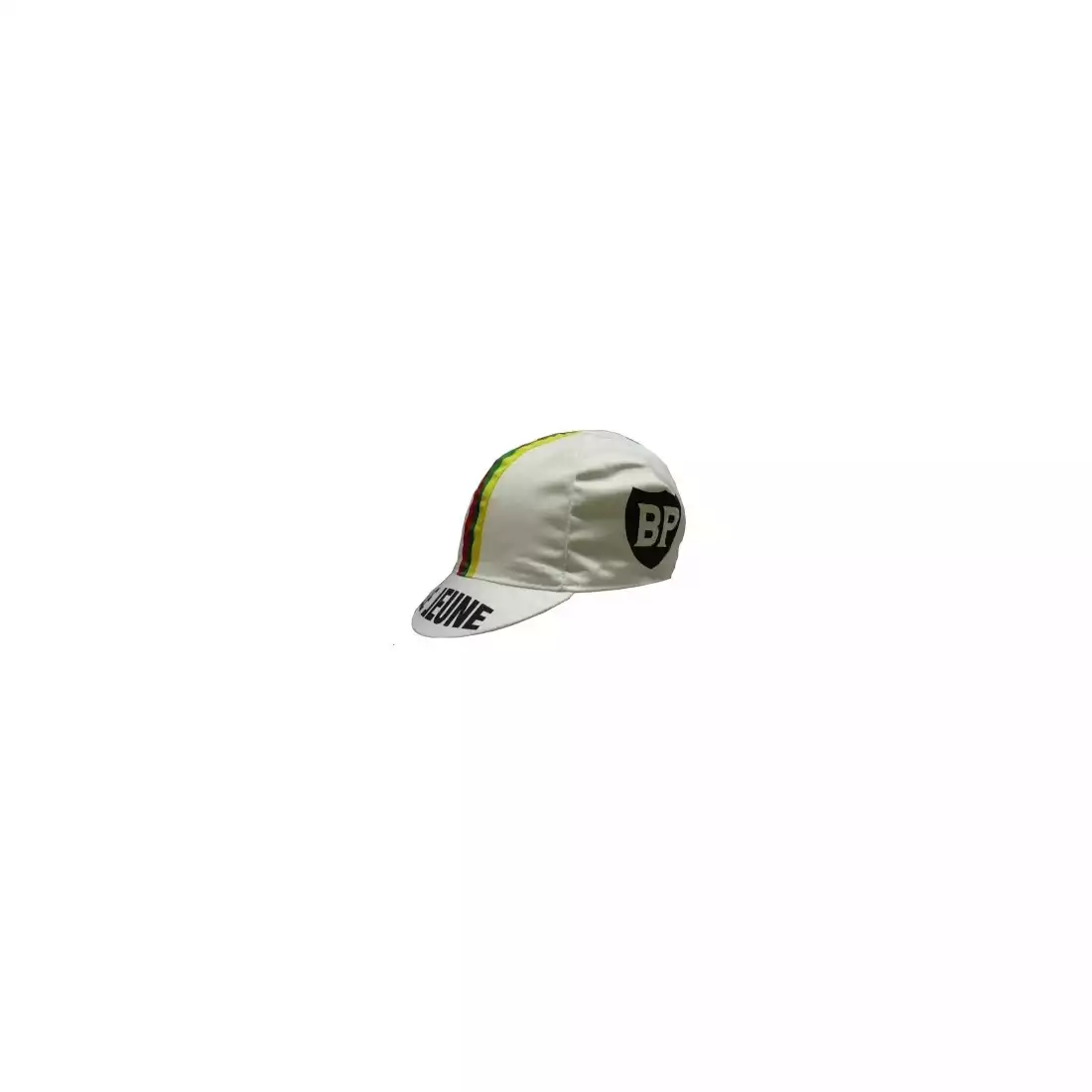 APIS Profi LE JEUNE Cycling cap with a visor, white