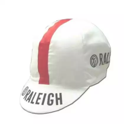APIS Profi RALEIGH Cycling cap, white and red