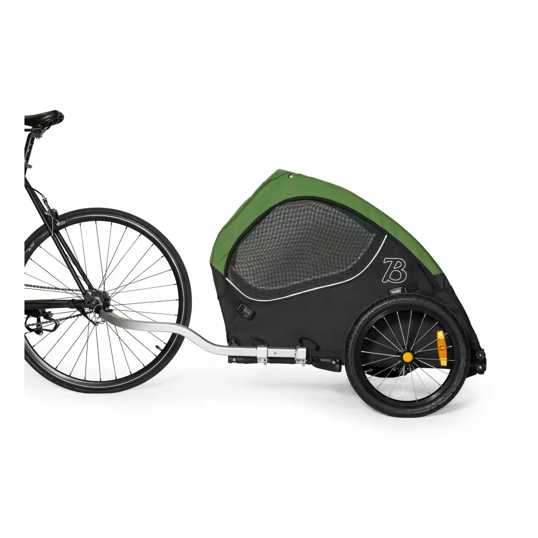 BURLEY TAIL WAGON Bicycle trailer for dogs, green